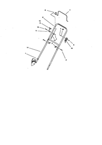 Part Location Diagram of 92-8632 Lawn Boy Washer (Model No. 10227 Only)